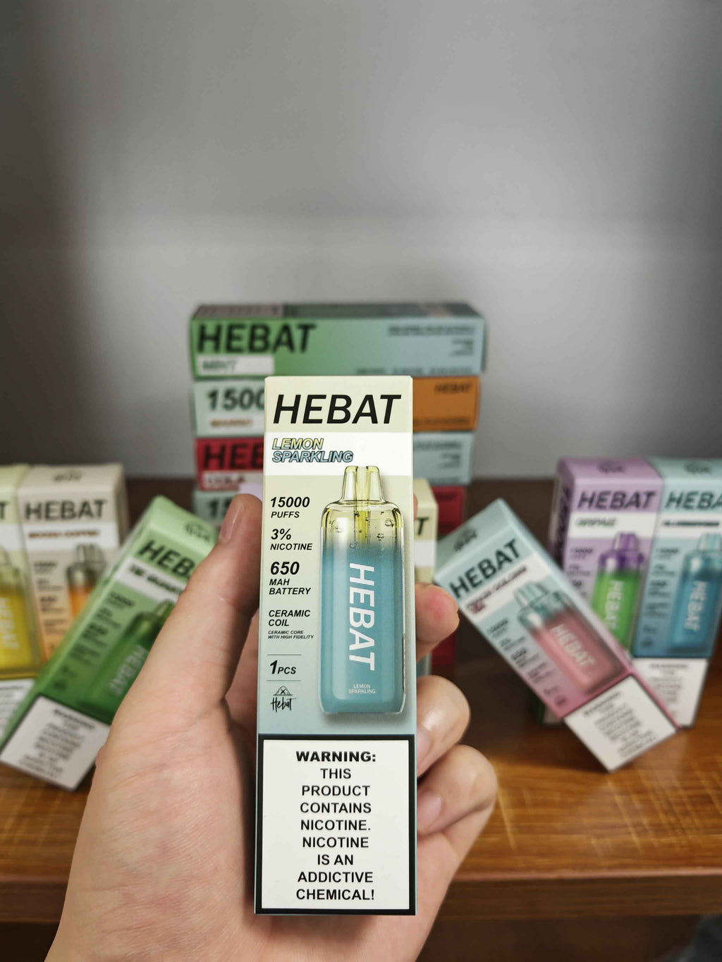 HEBAT 喜貝拋棄式 15000口 一次性
