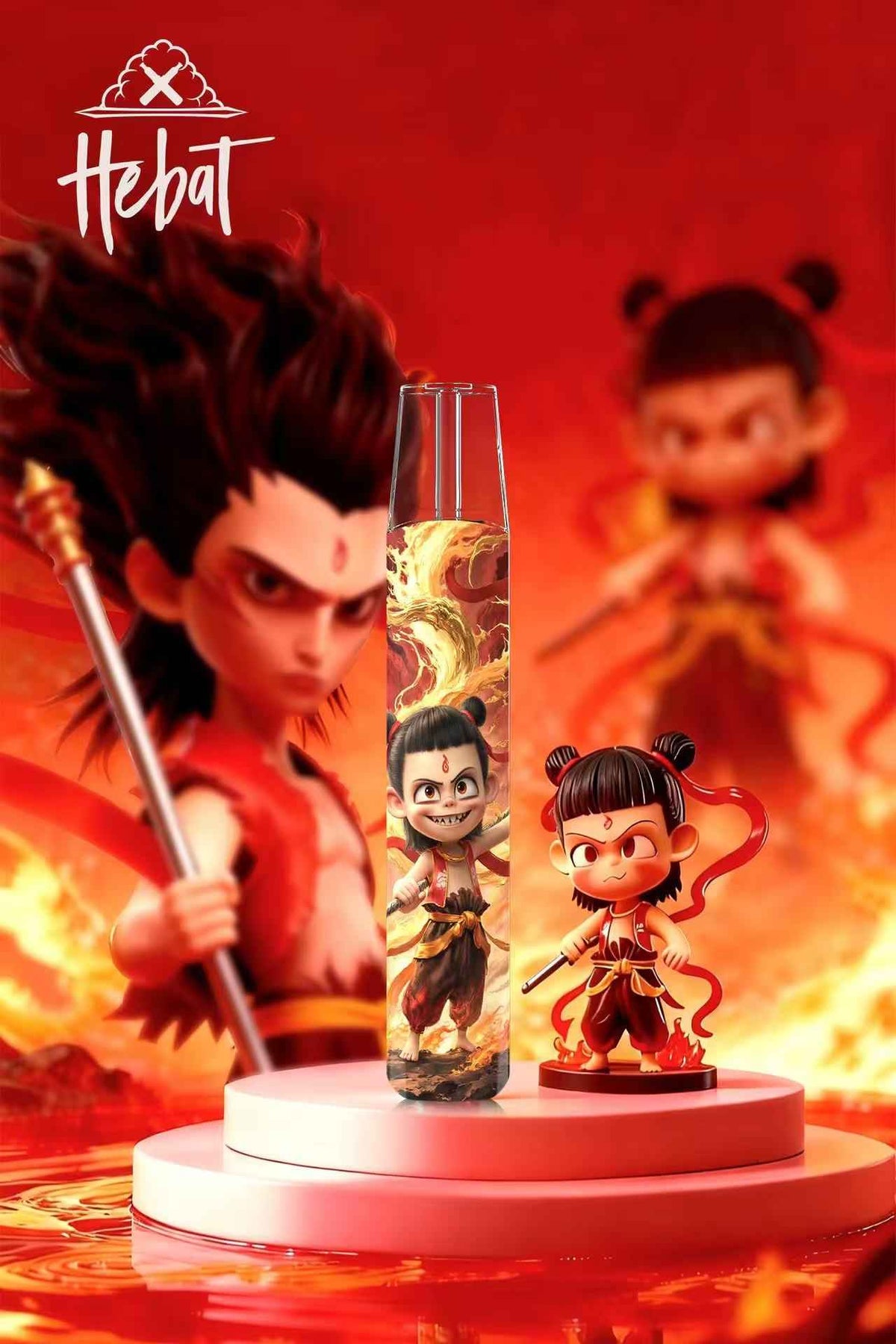 HEBAT喜貝 一代主機 卡通聯名款 通配一代煙彈
