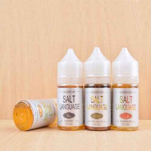 SALT LANGUAGE 鹽語 小煙油 電子果汁 30ML/40MG