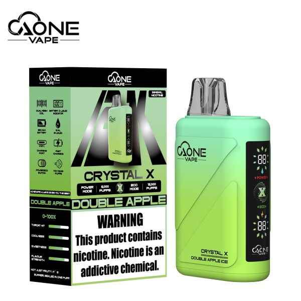AONE VAPE CRYSTAL X 水晶2代拋棄式 12000口